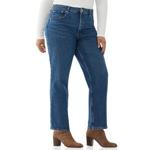 Free Assembly The Original 90's Straight Women's Size 22 Blue Denim Jeans